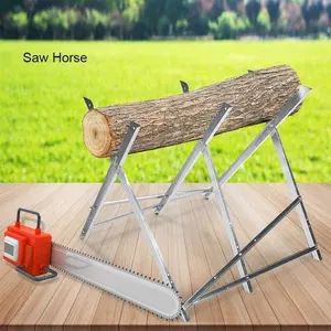 cutting Saw Horse, Folding Log Folding Saw Horse Holder Timber Cutting Chainsaw Trestle for H