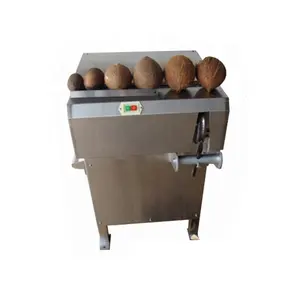 Manual coconut shell dehusking shelling peeling machine dehusker to dehusk coconut