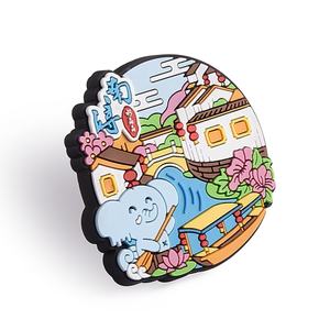 Imán de Refrigerador de PVC de Goma Suave con Logotipo 3D Personalizado de Fábrica OEM de Shenzhen - Product Image 3