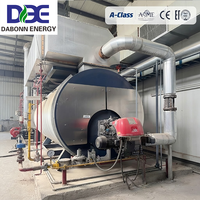 Chaudière à vapeur au gaz naturel 1t 2t 3t 4t 5t 6t avec brûleur à mazout pour le chauffage des serres, chaudière à vapeur automatique ISO