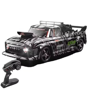 Nhà Máy Bán buôn 1/12 Quy mô hoonitruck 4WD <span class=keywords><strong>RC</strong></span> trôi xe tải 1:12 RTR với con quay hồi chuyển ESP đèn LED 2.4GHz đài phát thanh điều khiển đua xe - Product Image 1