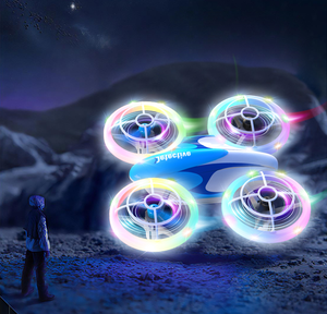 Dispositivo Volador LED Colorido con Señal de 2.4GHz - Vuelo Estable, Protección del Ventilador, Fácil de Operar, Ideal para Niños y Niñas - Product Image 4