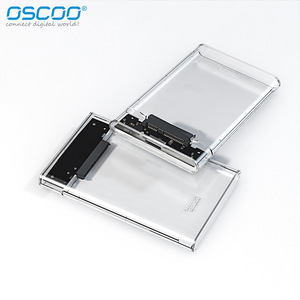 Carcasa Externa Oscgo de 2.5 Pulgadas para SSD/HDD, USB 3.0, Transparente, para Disco Duro Portátil - Product Image 4