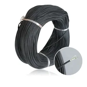 Cable de goma de silicona para cables eléctricos de alta temperatura AGR 24 cables de alambre estañado de cobre trenzado 4 6 8 10 12 14 16 18 20 22 AWG