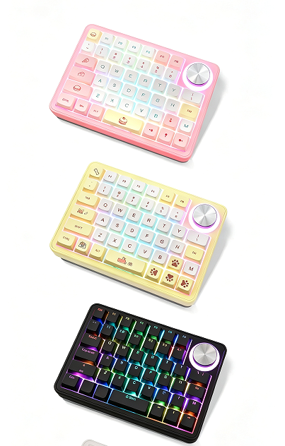 CM45 Bluetooth 3 Mode One Handed Macro Programmable Keyboard Left Hand Custom Single Hand Mechanical Keyboard Kit