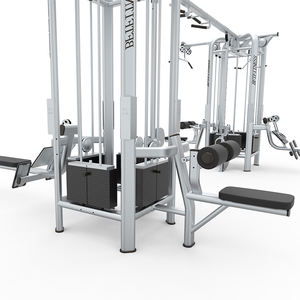 Guangzhou <span class=keywords><strong>BFT</strong></span> FITNESS - Precio de Fábrica - Equipo de Gimnasio Multifuncional de Alta Resistencia y Durabilidad con 8 Estaciones - Máquina de Gimnasio Multifuncional Comercial - Product Image 3