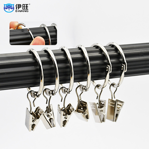 YIWANG Bán Buôn 1.2 Inches Thanh Rèm Loose-Leaf Mở Rèm Nhẫn Với Kim Loại Clip - Product Image 2