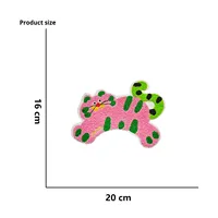 JXANRY Patchs en tissu brodés motif dessin animé mignon, chiens et chats, pour panier décoratif, toutes saisons, DIY