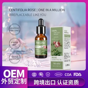 Wholesale Organic Rose Lavender Essential Oil Natural Aroma Oil Pure Organic Massage Rose Essential Oil