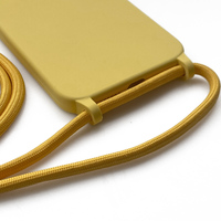 2024 à la mode clair pare-chocs croix corps bandoulière étui de téléphone portable avec lanière collier sangle pour iPhone 15 Pro max