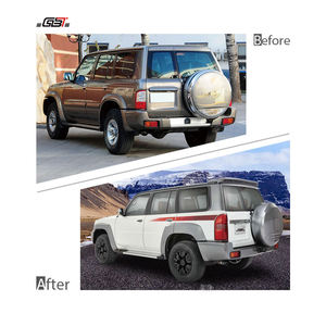 GBT Patrol Safari Y61 Facelift Body Kit pour 2002-2016 Nissan Patrol Y61 Safari Model V-Teach Upgrade Car Exterior Accessories - Product Image 4