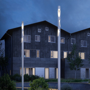 Không thấm nước IP65 <span class=keywords><strong>LED</strong></span> bãi cỏ ánh sáng đứng cột cảnh quan ngoài trời Đèn trang trí sân vườn con đường ánh sáng sân vườn - Product Image 3