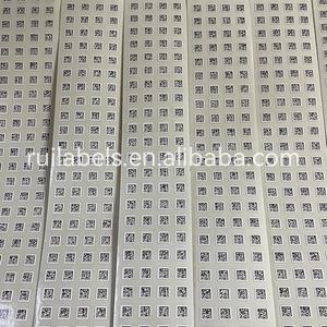 Beyaz isıya dayanıklı su geçirmez etiketler baskılı 2*2mm QR kod etiketleri - Product Image 5