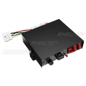 Klaxon d'alarme 12V 400W 150dB 9 tons, sirène de voiture puissante + micro, haut-parleur PA, avertissement/enregistrement, cloche électronique, volume réglable - Product Image 5