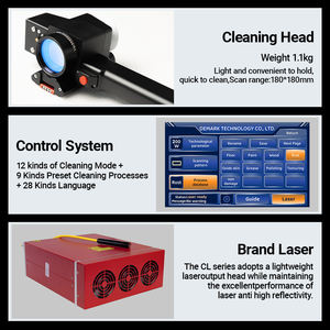 Nuove Macchine per Pulizia <span class=keywords><strong>Laser</strong></span> a Impulsi 200W, Macchina Industriale Portatile per Rimozione Ruggine - Product Image 5