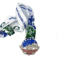 Trophées de gymnastique Médailles Sport Danse Conception personnalisée Médailles de compétition de danse de salon gagnantes