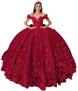 Con spalle scoperte rosa <span class=keywords><strong>lilla</strong></span> per feste di compleanno per ragazze Junior Vestidos De Age 15 Anos Sweet abiti 16 Quinceanera con fiocco QM656 - Product Image 6