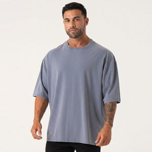 T-shirt Homme Oversize Tendance de Haute Qualité, Design Optimal, Prix de Gros, 100% Coton, Séchage Rapide, Vente Chaude - Product Image 1