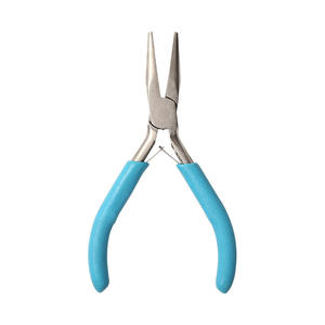 Pince à bijoux DIY en acier inoxydable 45, outil de pliage de fil conique à bec pointu pour la fabrication artisanale - Product Image 1