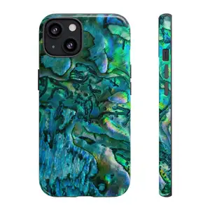 Abalone Shell Print Phone Case for Google Pixel 5 6 Samsung Galaxy S22 S21 S20 S10 Iphone 8 8+ X Xr 11 12 Pro 13 Samsung 20 Fe