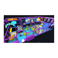Équipement de parc d'attractions intérieur pour enfants de haute qualité, design personnalisé, couleur orange, restaurant, centre commercial 100