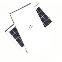 Mono Celdas Solares vidrio laminado Modul policristalino PV paneles 5 V 800ma Mini vidrio módulos solares 4 W 5 V Panel Solar 4 vatios