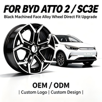 Adaptación con Vehículos de Nueva Energía BYD Atto 2, Llantas de Aleación de Aluminio de 16 Pulgadas 4x100 5x114.3 40mm ET para Automóviles