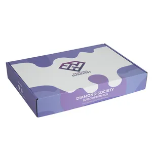 High Quality Custom Both Sides Printing Corrugated Mailer Cosmetic Packing Boxes