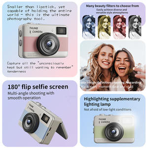 Cámara CCD Portátil para Estudiantes, HD, Fotos con un Clic, Ultra Nítida, Mini Cámara con Ranura para Tarjeta TF, Material ABS de Grado Alimenticio - Product Image 3