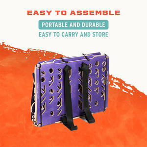 Rampe de saut d'approche pour VTT Rampe réglable pour VTT et <span class=keywords><strong>BMX</strong></span> Débutants à avancée Rampe de vélo légère et portable - Product Image 5