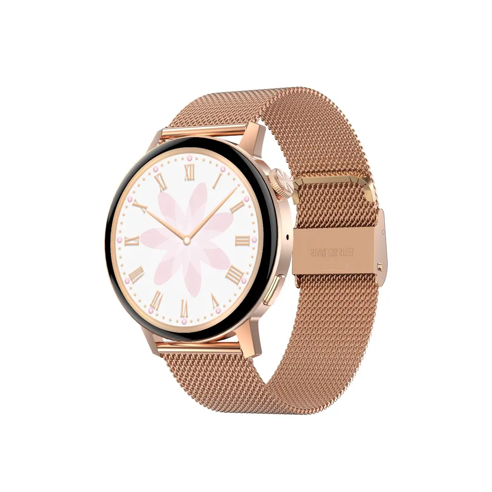 DT3 Mini BT Call Smart Watch with 1.19 Inch Round Screen 390*390 Heart Rate IP68 Waterproof Fitness Tracker Smartwatch for Women
