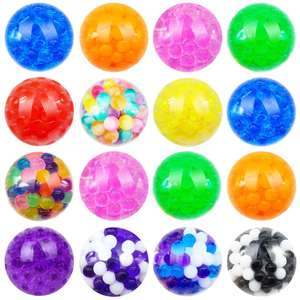 Decompression Water - Bead <b>Balls</b>, Squeeze - and - Play 4.2cm <b>Balls</b>, Grape - Style Stress - Relief <b>Squeezing</b> <b>Balls</b>, Fidget Toy - Product Image 5