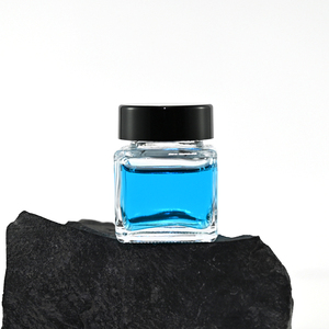 Ingrosso 30ml vuoto rettangolare vetro calamaio 1oz quadrato penna stilografica bottiglia di inchiostro - Product Image 4