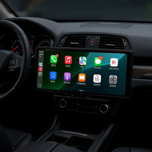 Autoradio universel avec écran tactile de 7 pouces, Android Auto, Bluetooth, lecteur DVD FM pour véhicules - Product Image 2