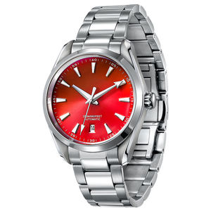 นาฬิกาข้อมือกลไกตัวเรือนสแตนเลสสตีลคุณภาพสูง ระบบกลไกแบบมืออาชีพ ชุดเฟืองละเอียด ทนน้ำได้ 20ATM พร้อมหน้าปัดแสดงผล - Product Image 3