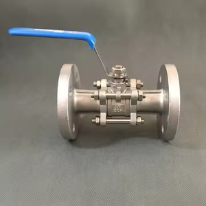 ANSI Ball Full Size Stainless Steel SS 304/316 OEM ODM CF8 CF3 CF8M CF3M Three P 3-piece Flange Manual 1000 WOG - Product Image 3