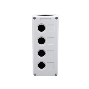 Waterproof Dustproof Push Button Control <b>Box</b> 22mm Abs Plastic Industrial Switch Enclosure Emergency Stop Self <b>Locking</b> 10A - Product Image 2