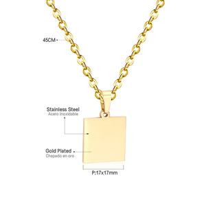 Collier long avec pendentif pièce personnalisé en acier inoxydable poli miroir pour homme – Pas cher, fait main, avec logo - Product Image 6