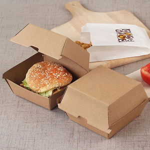 Fabrik-Takeaway-Restaurant Lebensmittelechte Pappe Wellpappe Maßgefertigte <span class=keywords><strong>Box</strong></span> Hamburger-<span class=keywords><strong>Box</strong></span> Fast-Food-Verpackung für Schnellrestaurants - Product Image 6