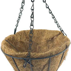 Cesto appeso a catenina di fiori per animali domestici gabbia per uccelli cesto di fiori catena nera - Product Image 4