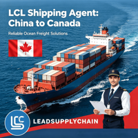 Fret maritime économique depuis Shenzhen Canada DDP LCL Agent d'expédition rapide et fiable Transitaire professionnel avec assurance 20-40 jours