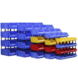Stackable Shelf Bins Plastic Storage Bins Boxes