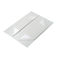 Boîte cadeau magnétique pliable personnalisée avec accessoires complets, papier de soie imprimé avec logo, autocollants et ensemble d'emballage avec carte de remerciement