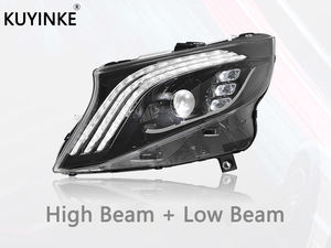 Accesorios para automóviles Faros LED para <span class=keywords><strong>Mercedes</strong></span> <span class=keywords><strong>Benz</strong></span> Clase V Vito W447 V260 V250 2016-2022 Faros láser para iluminación - Product Image 5