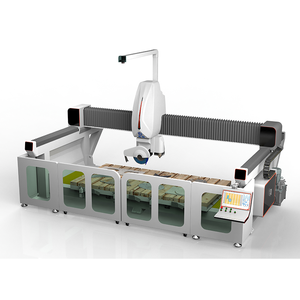 آلة قطع الحجر بالليزر ذات خمسة محاور عالية الجودة من مينغكي مع محرك ومحمل لأسطح المطابخ - Product Image 2