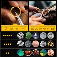 Kit d'outils d'imprimante 3D 32 pièces spatule ébavurage grattoir outils de finition pour PLA ABS enlèvement surface d'impression entretien du lit