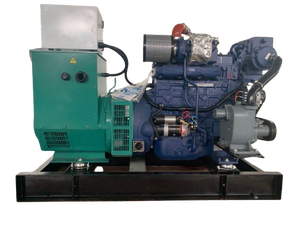 Weichai WP2.3CD25E200エンジンによる15kw 16kw 18kva 20kva3相海洋ディーゼル発電機電力 - Product Image 5