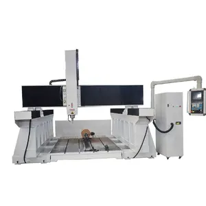 5 Axis 4 Axis Cutting Machine Foam manufacturer suppliers woodworking 3D Engraving and Carving CNC Router