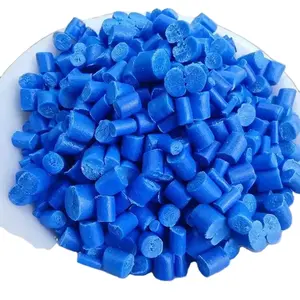 Blow Molding/cetakan injeksi/Film grade putih atau campuran plastik daur ulang granule HDPE untuk membuat strip peregangan