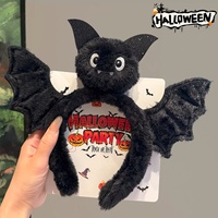 Nouveau Bandeau de Fête Unisexe en Peluche Façon Chauve-souris Araignée, Amusant et Fait Main, pour Halloween, Vente en Gros Yiwu